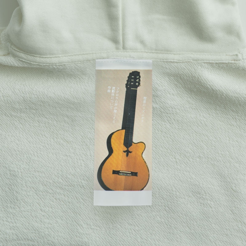 小沢健二 LIFEフッディー ホワイト サイズS 小沢健二 LIFEフッディー