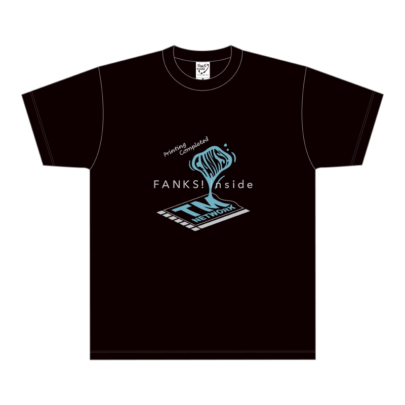 希少 TM NETWORK 当時物 Tシャツ オフィシャル FANKS Fanks!・Tシャツ