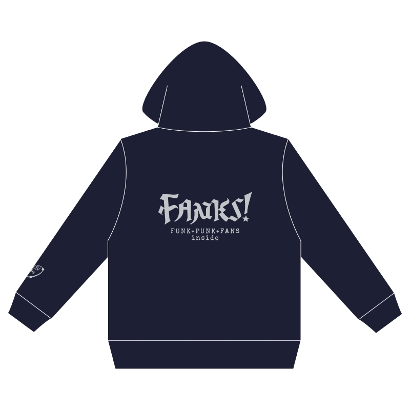 TM NETWORK YONMARU＋01 パーカー☆Lサイズポーチ付き