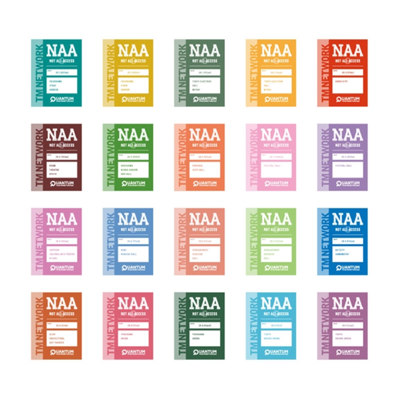 パス風ステッカー＋ホルダーセット / TMNETWORK TOUR 2026 QUANTUM