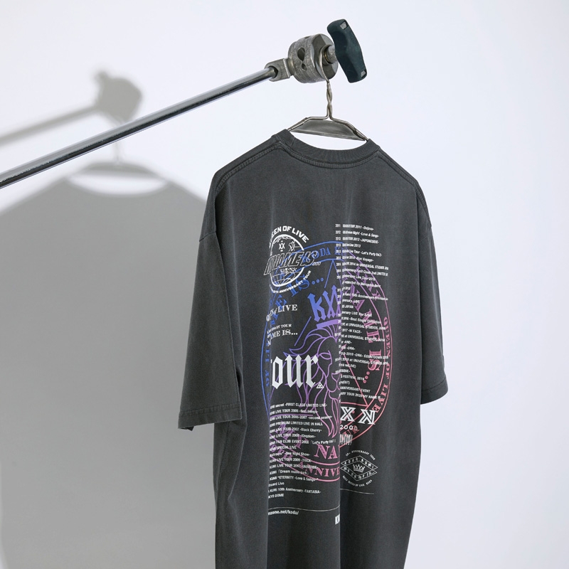 GARMENT DYED TEE -20TH ANNIVERSARY-（XL） : 倖田來未 | HMV&BOOKS