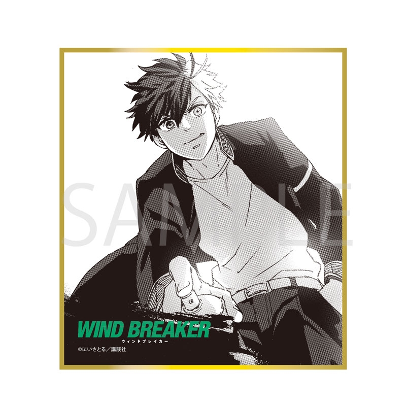 再販］トレーディング ミニ色紙（10個入り1BOX） / WIND BREAKER