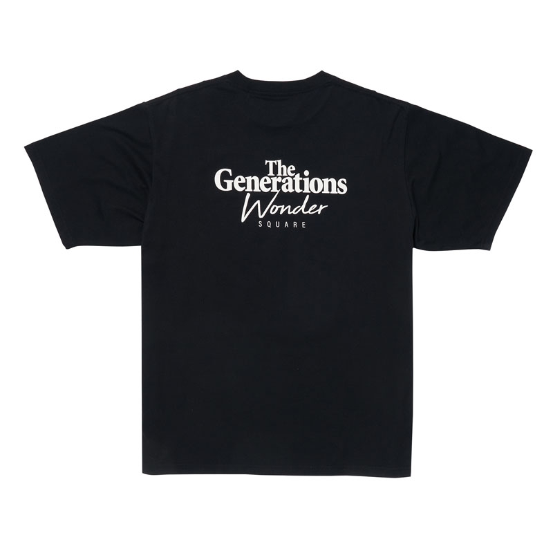 WONDER SQUARE フォトTシャツ/BLACK/M : GENERATIONS from EXILE TRIBE