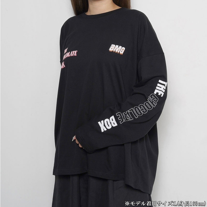 THE CHOCOLATE BOX ロングスリーブTシャツ/BLACK/M : 岩田剛典