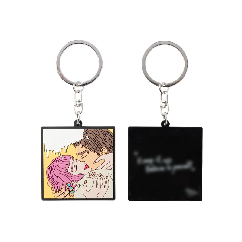 レッドベア&onちゃんラバーキーホルダーとBOXティッシュ レッドベア&on