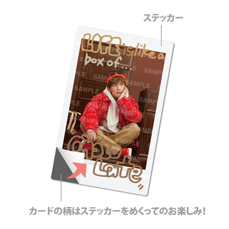 ✨コンプ✨岩田剛典☆THE CHOCOLATE BOX☆ステッカーカード☆15点 THE