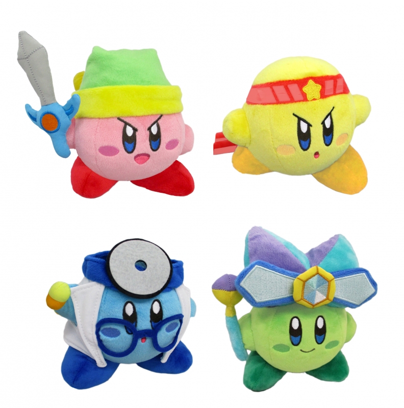 星のカービィ バトルデラックス！ ぬいぐるみ4体セット Loppi限定