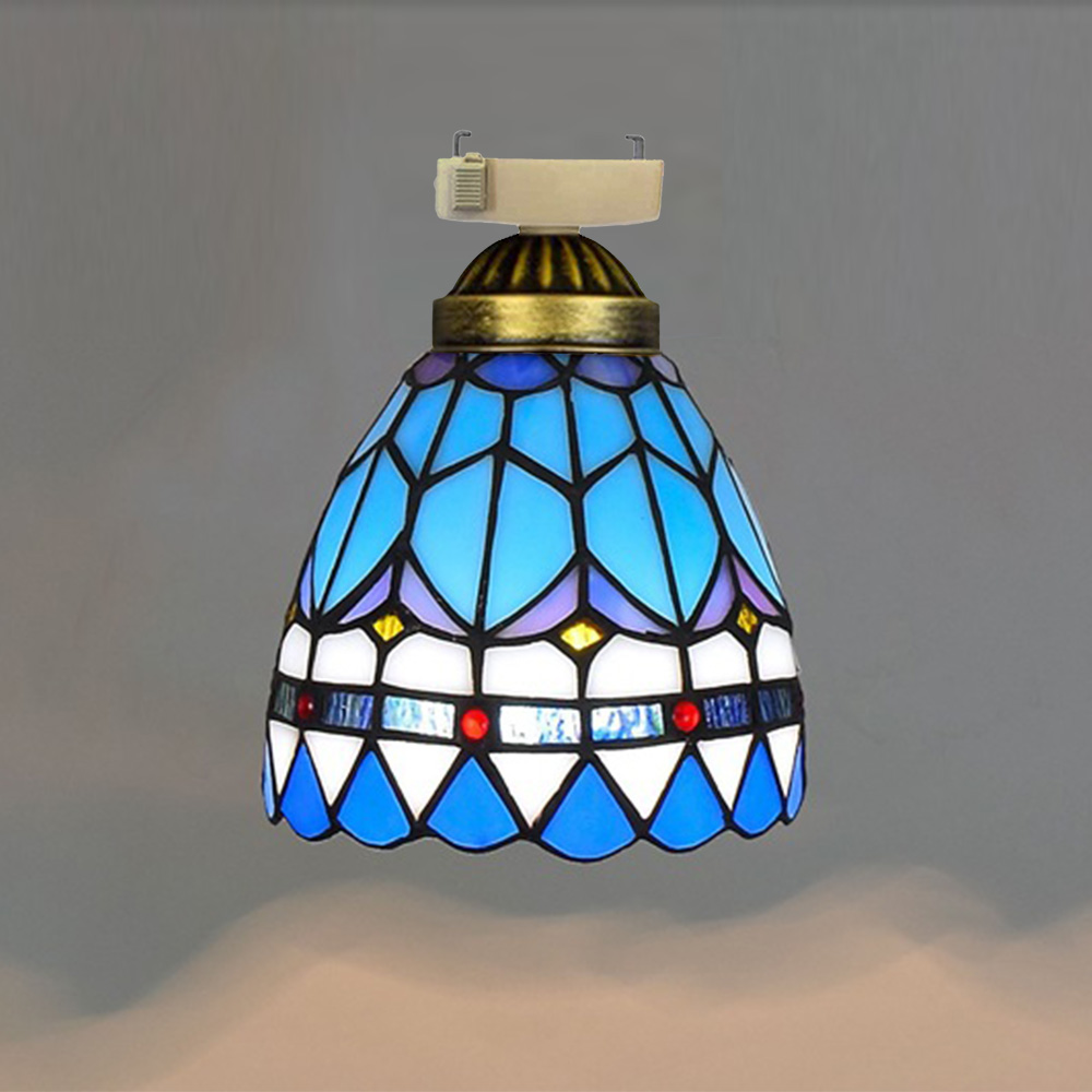 ステンドグラスランプ ガラスランプ ひっかけシーリングライト