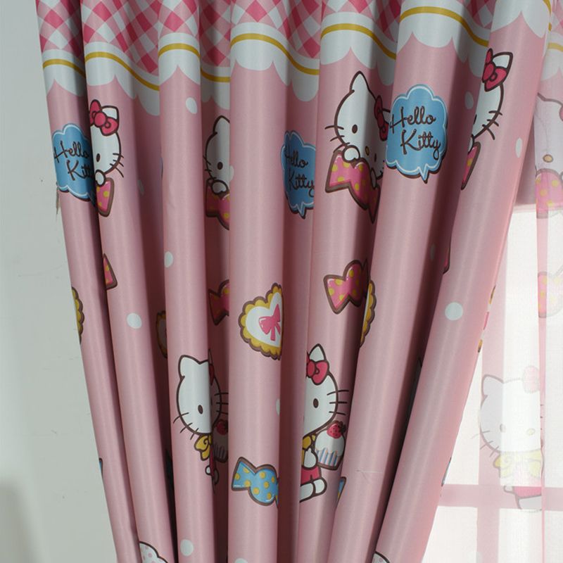 当時物 難有 ハローキティ カーテン タッセル Hello Kitty 新品未使用