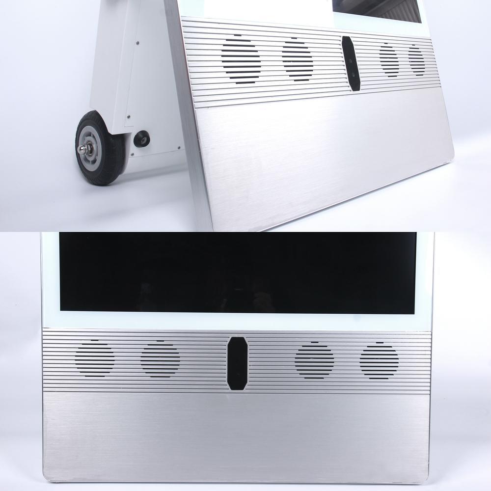 デジタルサイネージ 自立型 電子看板 43inch タッチパネル 防水