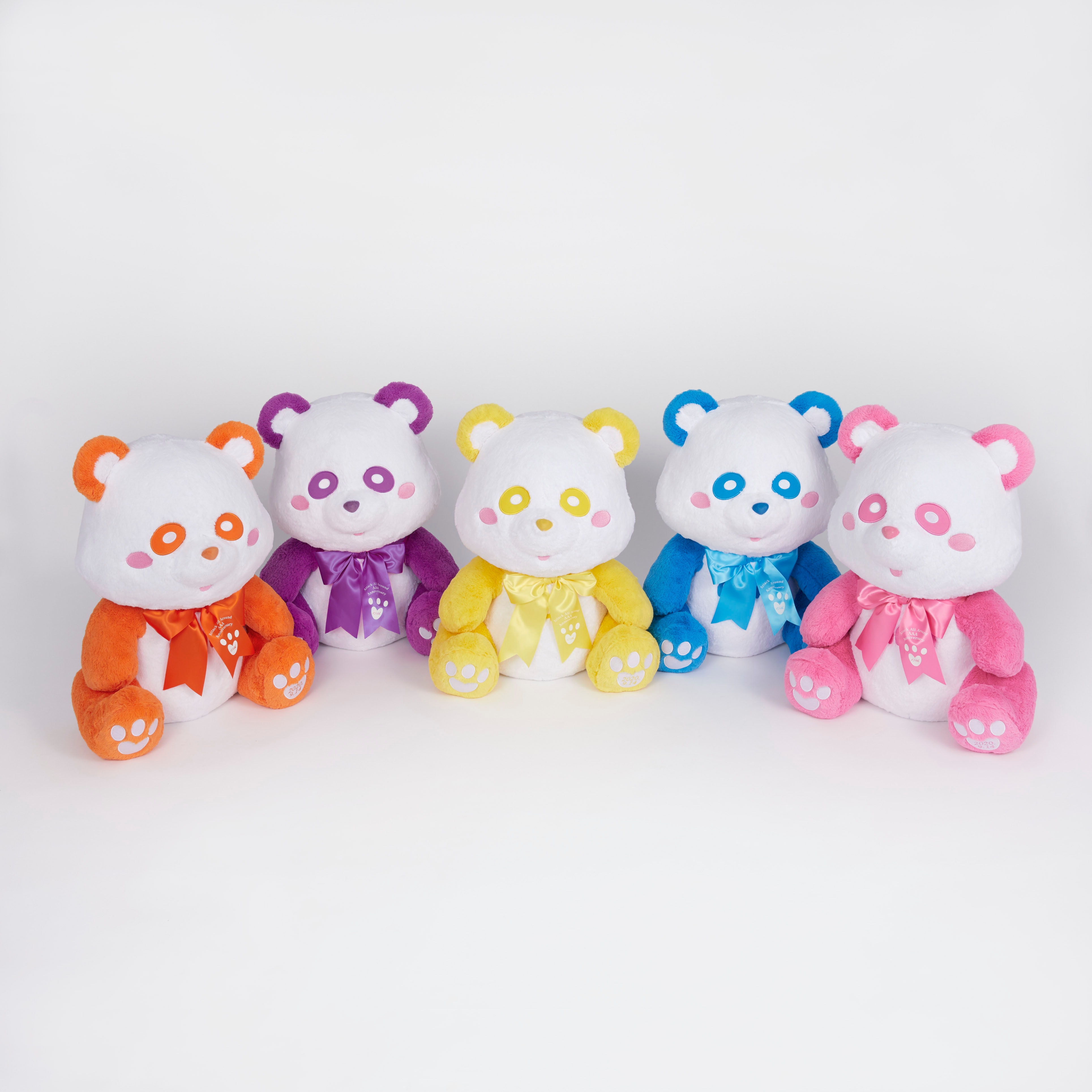 AAA AAA 桃 グッズ グッズ え〜パンダ リボンヘアゴム 桃 AAA グッズ