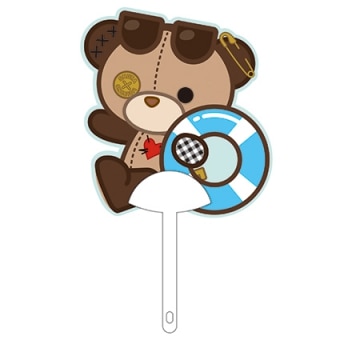Hearty Bear うちわ｜Shuta Sueyoshi | 末吉秀太 official website