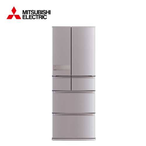 三菱 冷蔵庫 【新品同様】冷蔵庫 470L ローズゴールド MR-JX47LTC-N