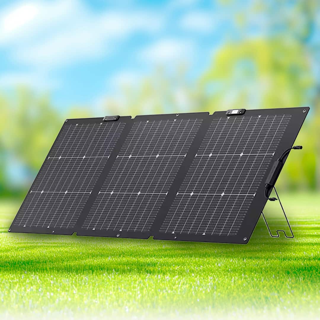 エコフロー/ポータブルソーラーパネル/折りたたみ式/EF-Flex-160