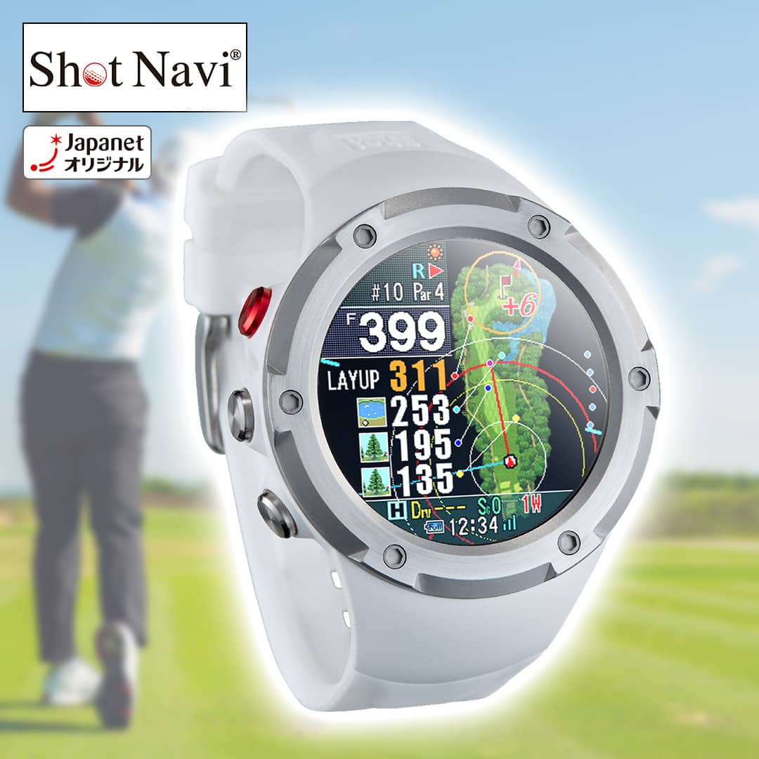 ショットナビ Evolve Pro Touch ホワイト※ボール付き テクタイト Shot