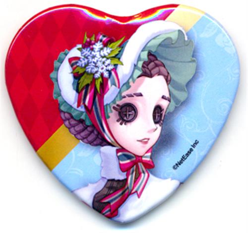 写真家 ジョゼフ 第五人格 IdentitV スイパラ ハート缶バッジ 第五