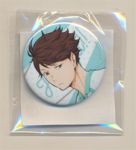 短期出品】ハイキュー 及川 缶バッジ J-WORLD 短期出品】ハイキュー