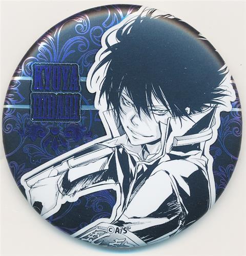 REBORN 雲雀恭弥 ディーノ 缶バッジ jf REBORN 雲雀恭弥 ディーノ 缶