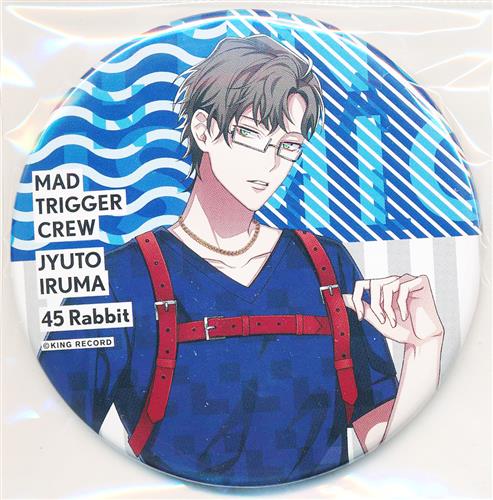 ヒプマイ ヒプノシスマイク ファンミ 缶バッジ 入間銃兎 アップ 引き