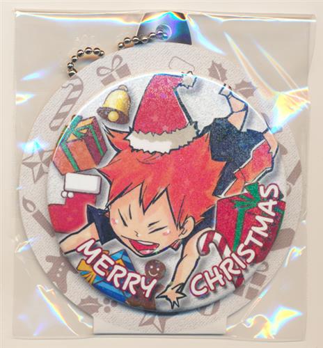 ハイキュー！！ クリスマスオーナメント風 缶バッジ2019 日向