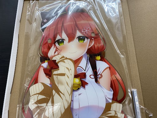 ホロライブ さくらみこ誕生日記念2021のBIGメガネ置きアクリルスタンド