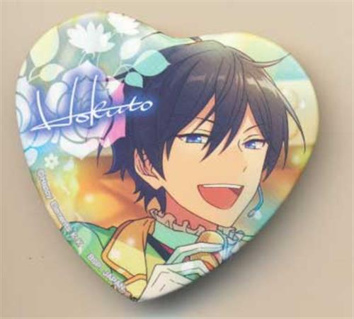 あんスタ ホワイトデー ハート缶バッジ 氷鷹北斗 ホワイトデー ハート
