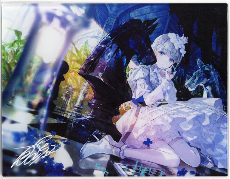 藤ちょこ 直筆サイン入り 行かないで 複製原画 X-ART ジークレー 藤