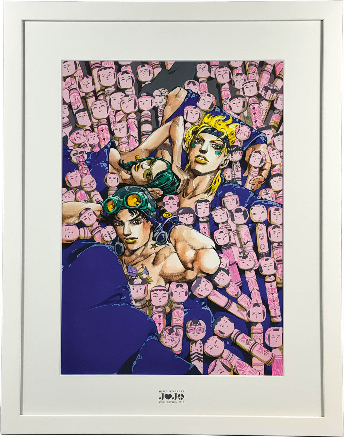 JOJO展 複製原画 2012 ジョセフ&シーザー&リサリサ ジョジョ ジョジョ