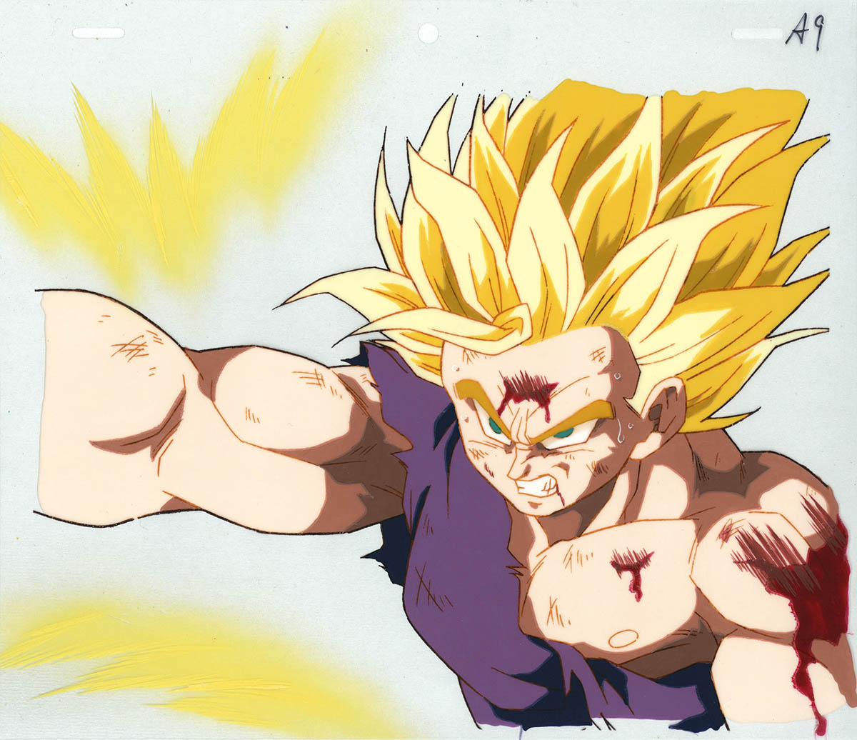 ドラゴンボールZ 孫悟飯(成人) セル画&動画