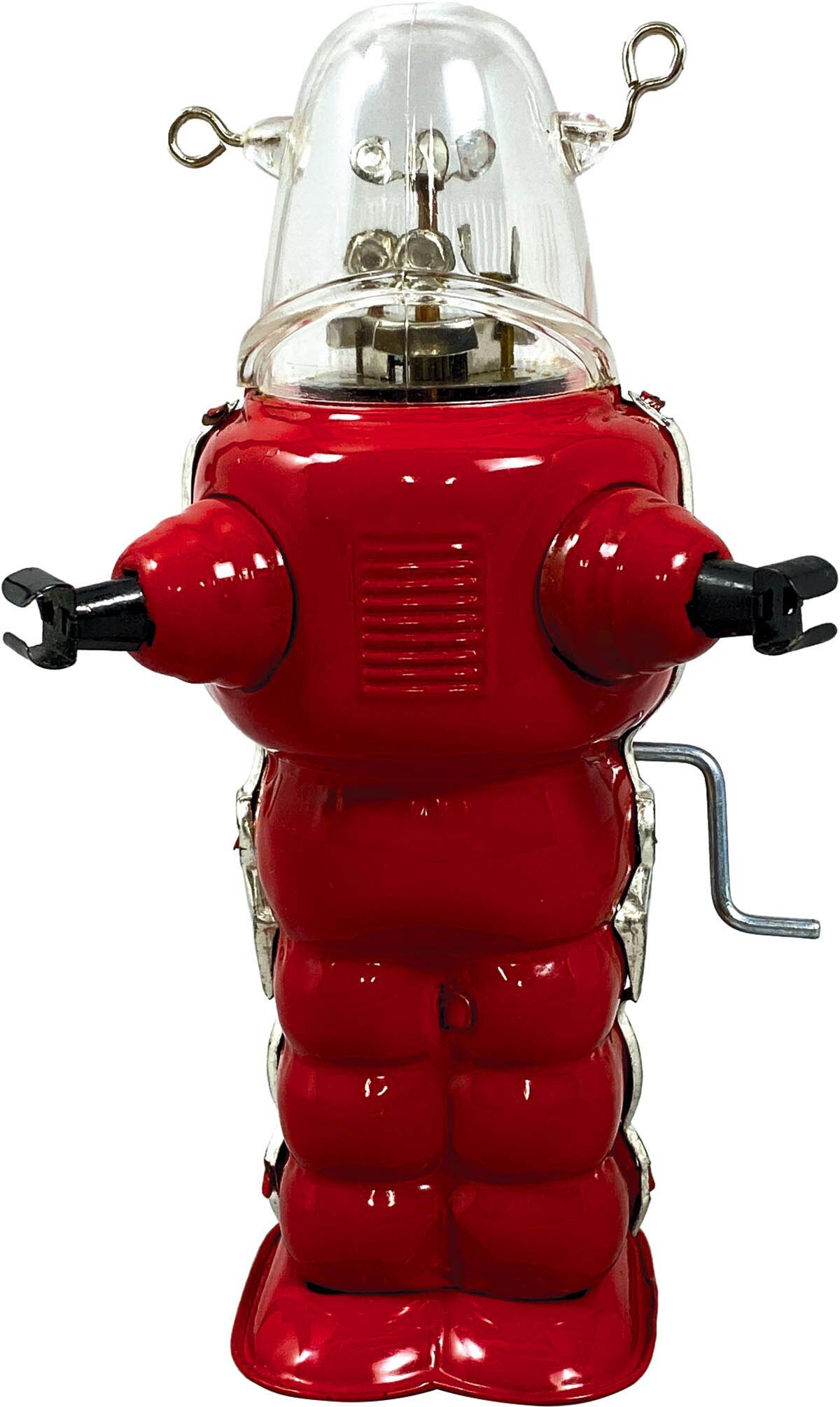 ショップ ロボット スペーストルーパー 赤 ブリキロボット ロボット