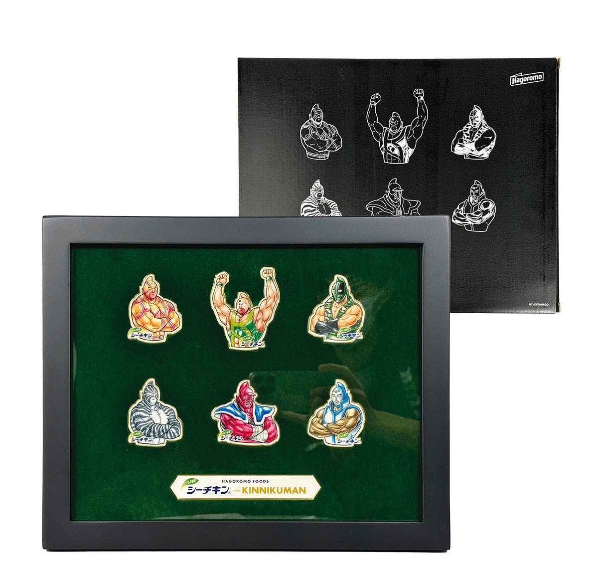キン肉マン シーチキン コラボ メダル ピンズ セット キン肉マン