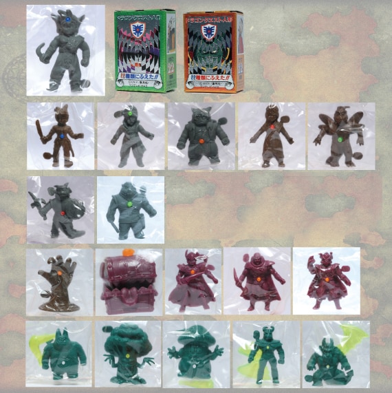 ドラゴンクエスト アベル伝説 森永チョコスナック 消しゴム フィギュア