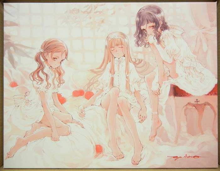 PG-1213]サイン入りカラー複製原画 大槍葦人