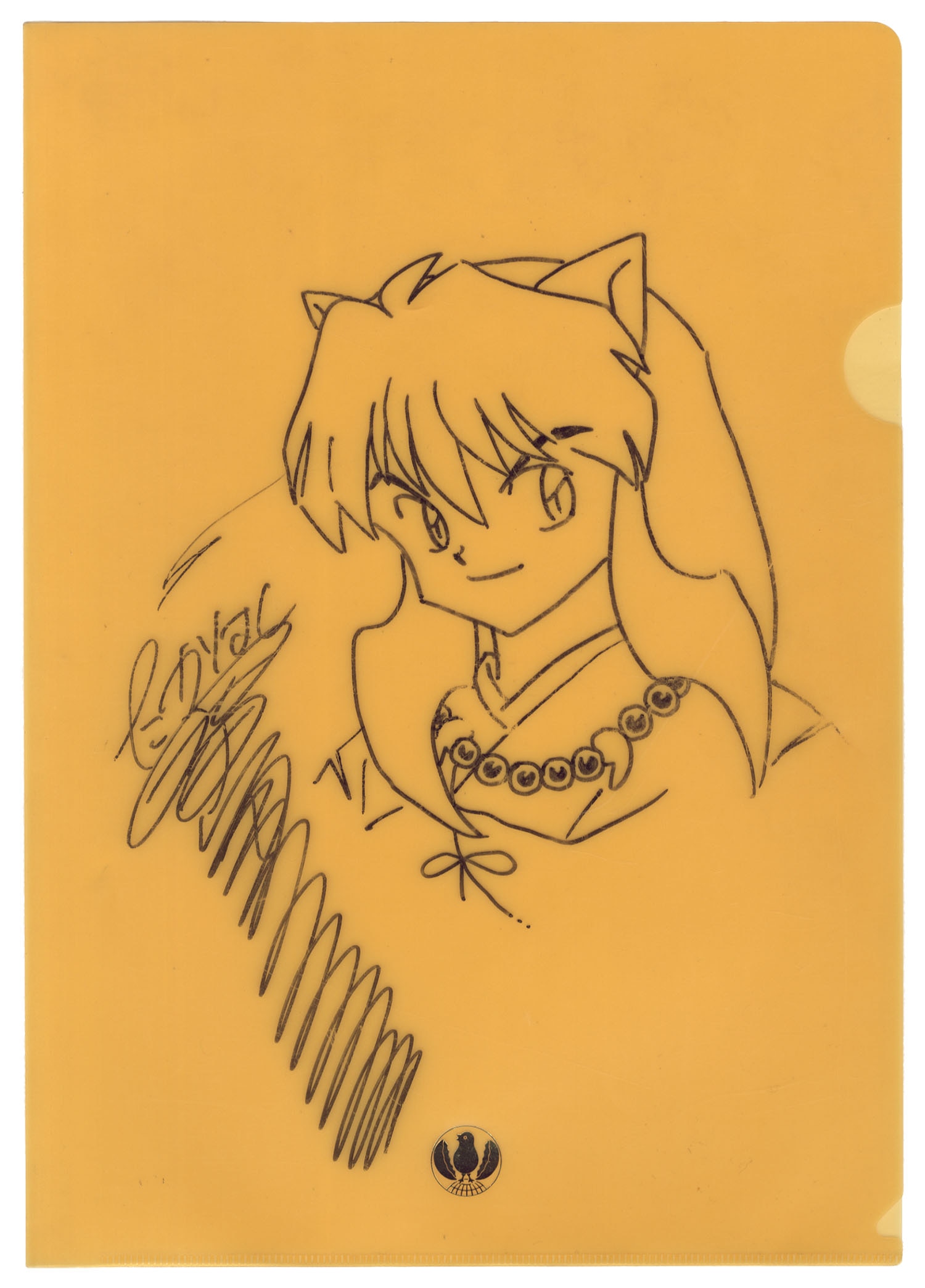 高橋留美子サイン入り犬夜叉トレーディングカードゲーム 7枚セット