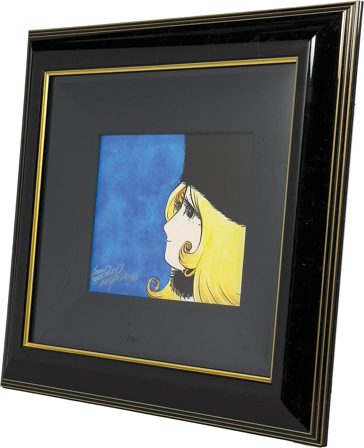 松本零士 直筆サイン入 銀河鉄道999 複製原画 早い者勝ち 松本零士