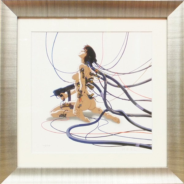 攻殻機動隊 版画 複製原画 サイン 攻殻機動隊 版画 サイン 複製原画