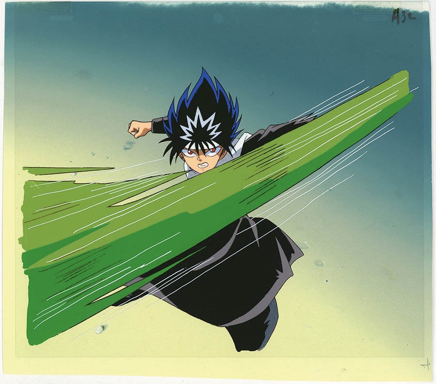 幽遊☆白書・神谷VS浦飯「セル画」