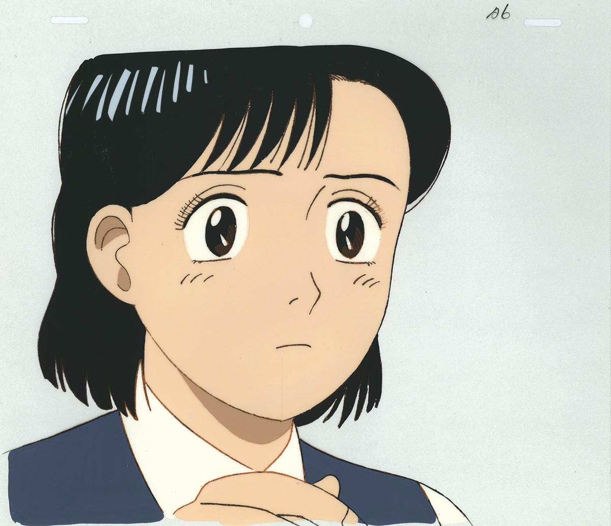 非売品）YAWARA!セル画 猪熊柔 制服 非売品）YAWARA!セル画 猪熊柔 制服