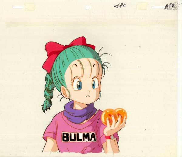 ドラゴンボールZ ブルマ セル画 動画 その② 【公式通販】