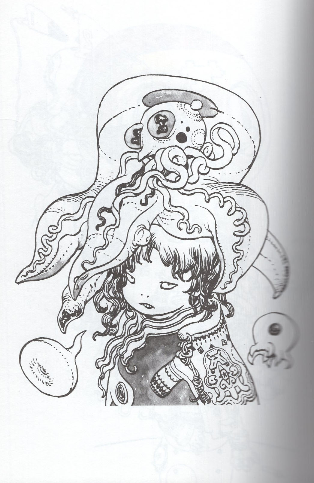 寺田克也直筆サイン入りジークレー（版画）