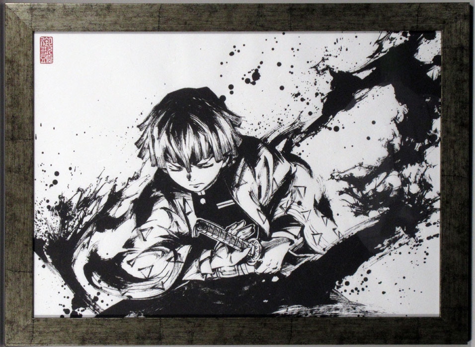 鬼滅の刃 墨絵コレクション 他グッズセット 鬼滅の刃 炭治郎/善逸