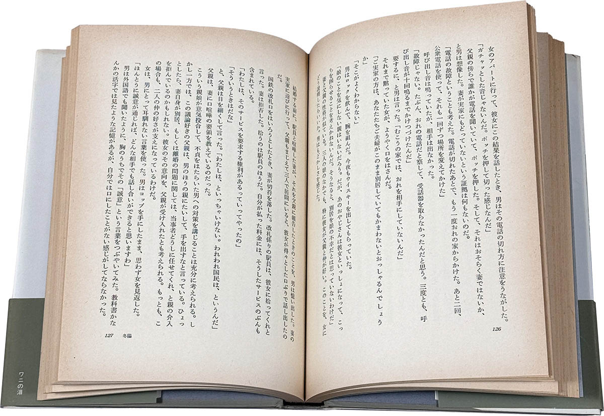 岡田睦『ワニの泪』河出書房新社 岡田睦『ワニの泪』河出書房新社