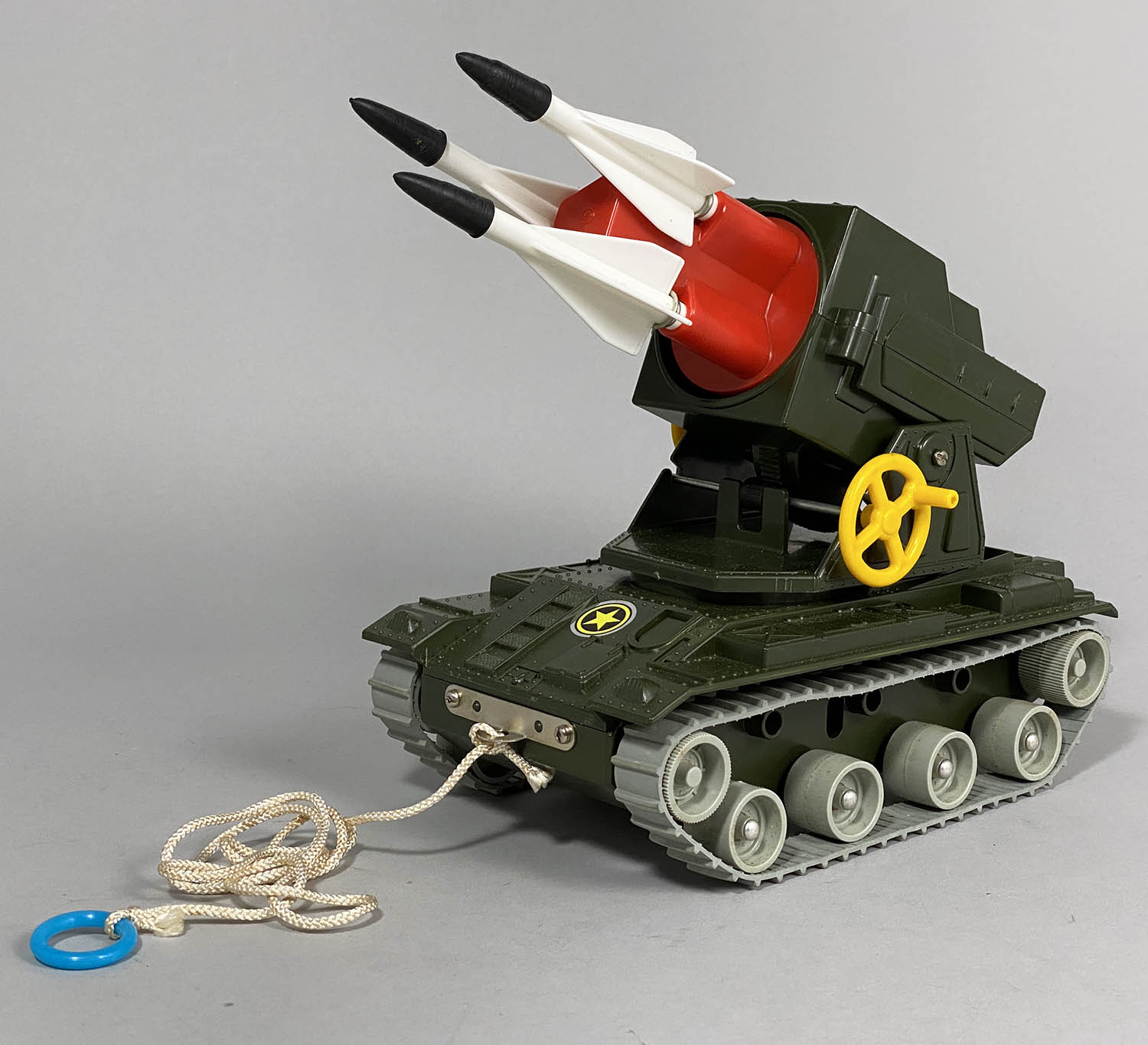 希少 ミサイルタンクMS33 ブリキ 箱付き 当時物 希少 ミサイルタンク