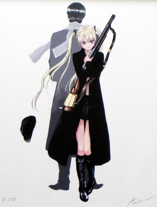 ガンスリンガーガール 複製原画 5枚 相田裕 GUNSLINGER GIRL ガン