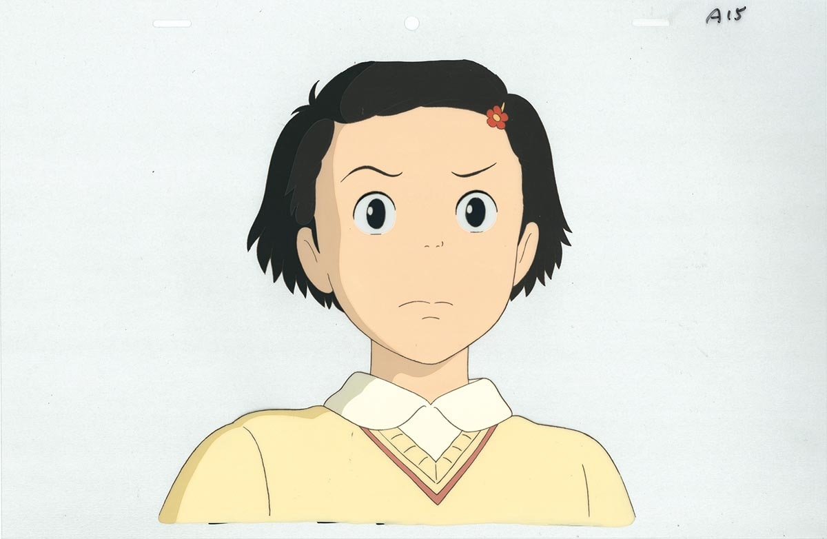 希少 おもひでぽろぽろ 岡島タエ子 セル画 A29 スタジオジブリ おも