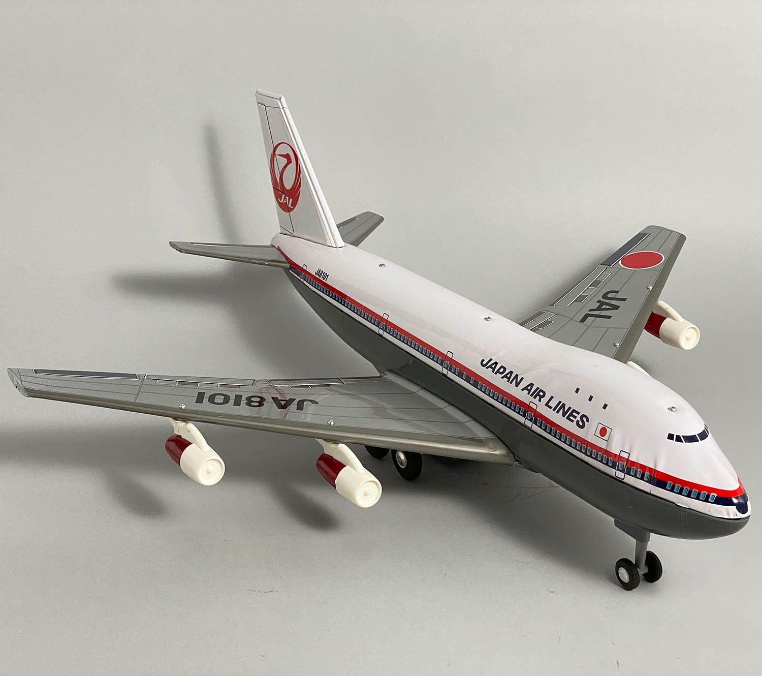 1216] 日本航空ジャンボジェット機 ボーイング747 ネモト 日本製