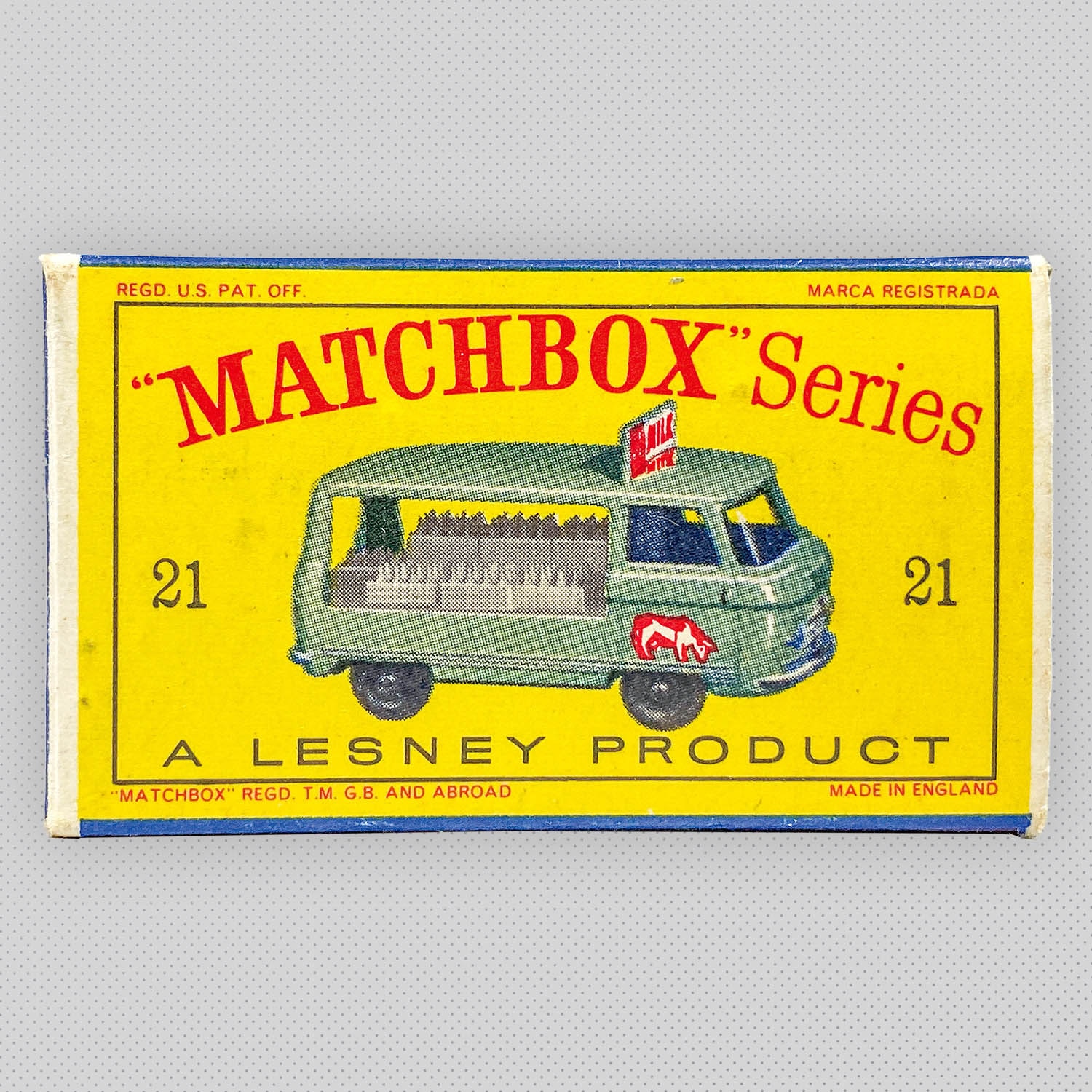 NO. 21 ミルク運搬車 matchbox レズニー NO. 21 ミルク運搬車 matchbox