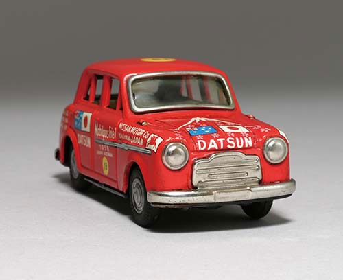 昭和レトロ BCバンダイ 豪州ラリーダットサン富士号 ブリキ 昭和レトロ