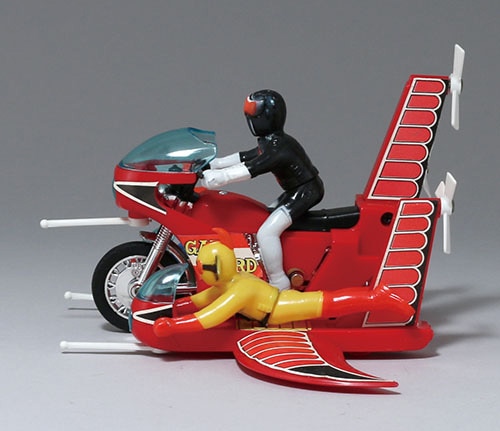 当時物 タカトク アクマイザー3 ギャリバード号 ザビタン人形付属 当時