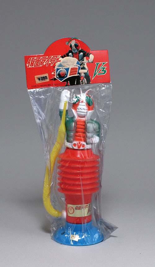ポピー仮面ライダーV3当時物ミニスレート ミニ ソフビ ハンマークラゲ